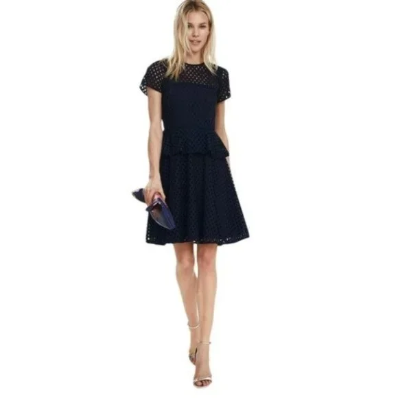 banana republic peplum dress Banana Republic White Peplum Dress Banana Republic White Peplum Dress, Size